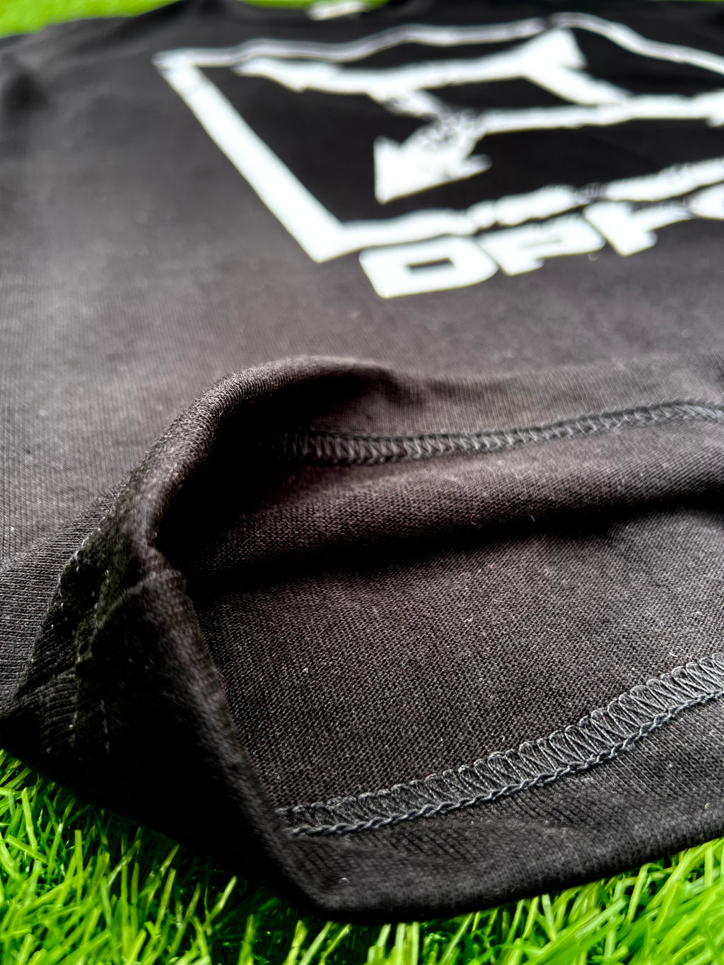 Opposite Black Graphic T-Shirt Luxury Streetwear  Tee