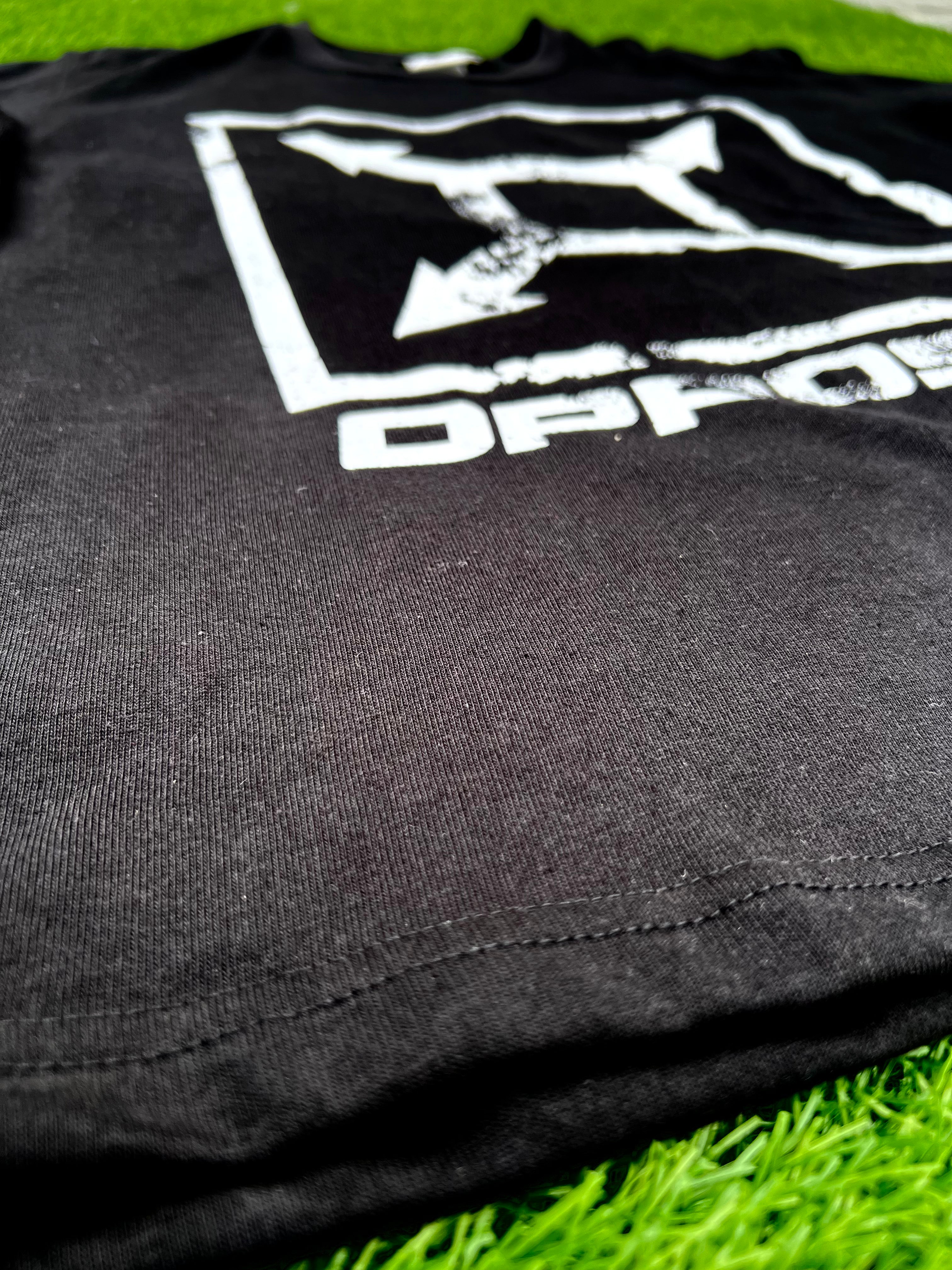 Opposite Black Graphic T-Shirt Luxury Streetwear  Tee